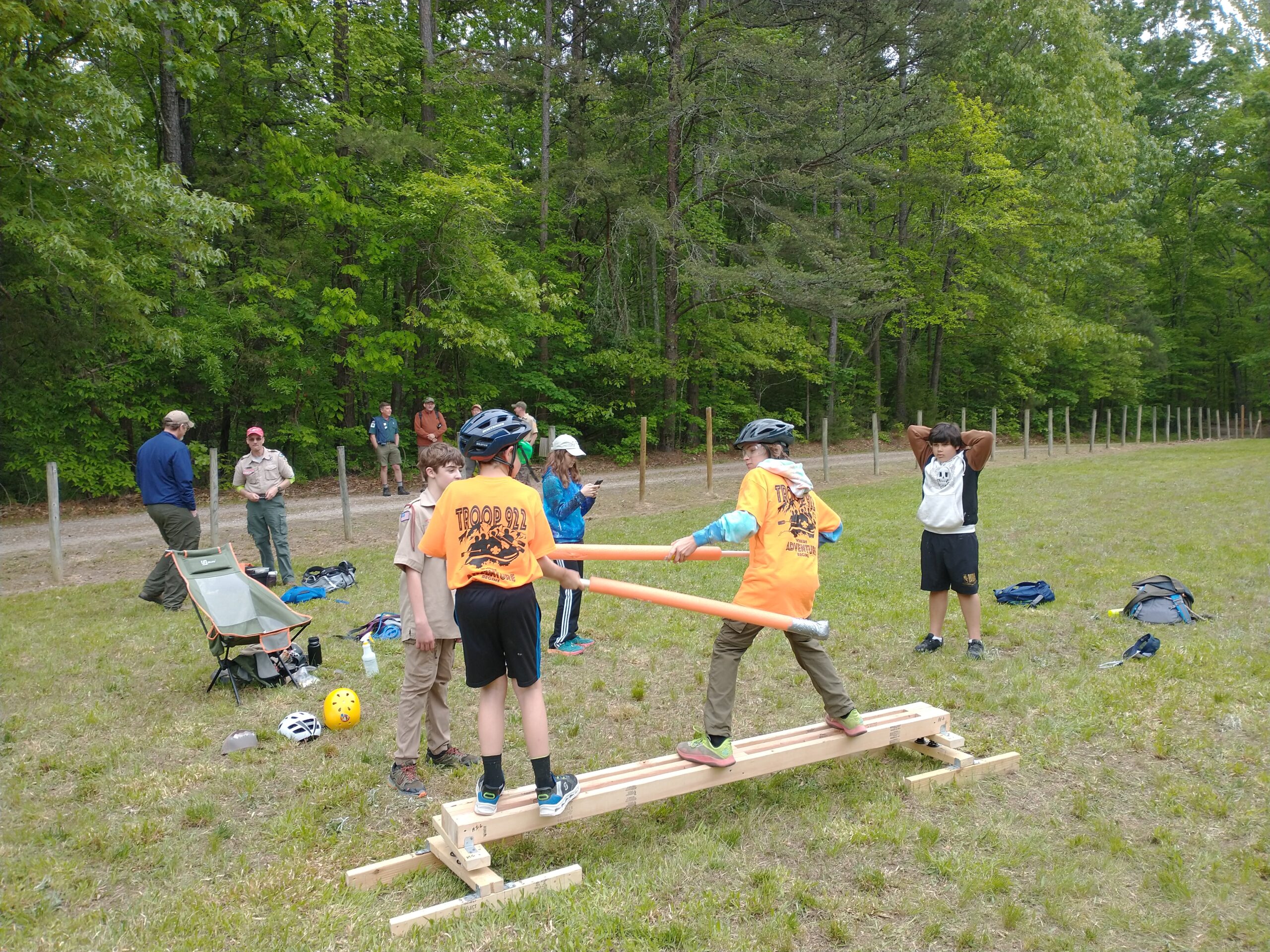 Camporee at Camp Campbell, Kerr Lake, VA - April 2024