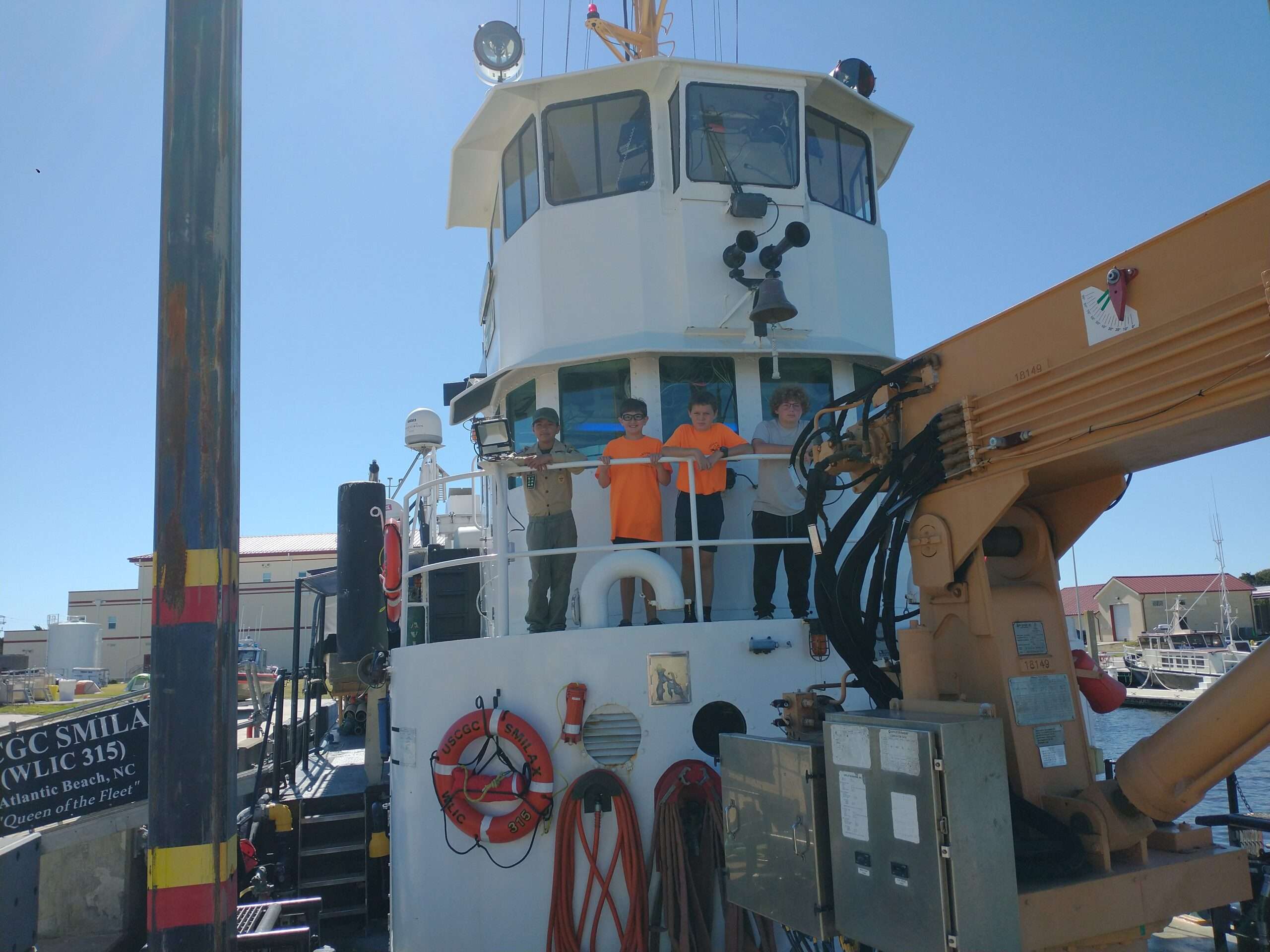 Onboard USCGC Smilax, Fort Macon, NC - October 2024