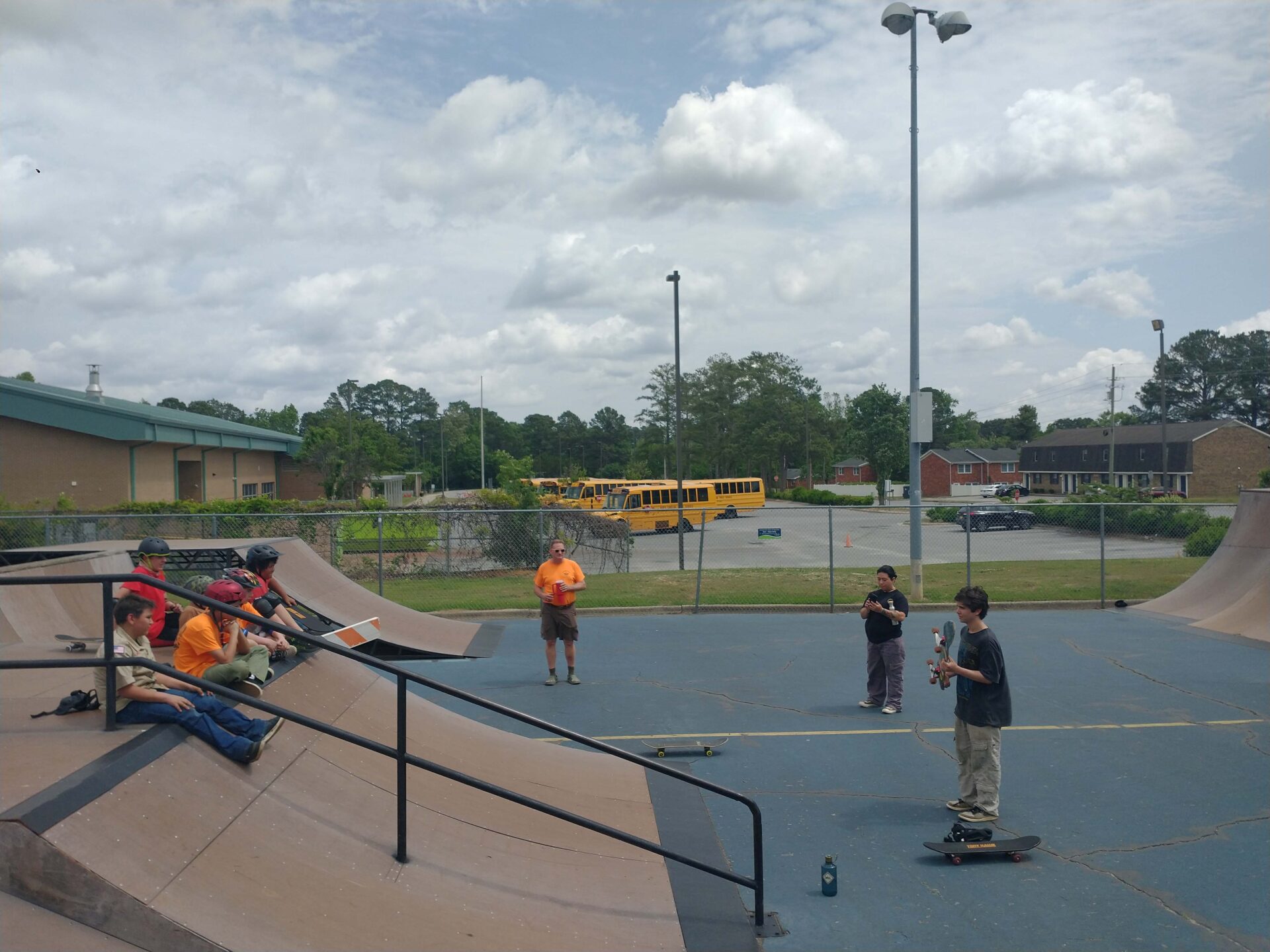 Skateboarding, Greenville, NC - April 2025