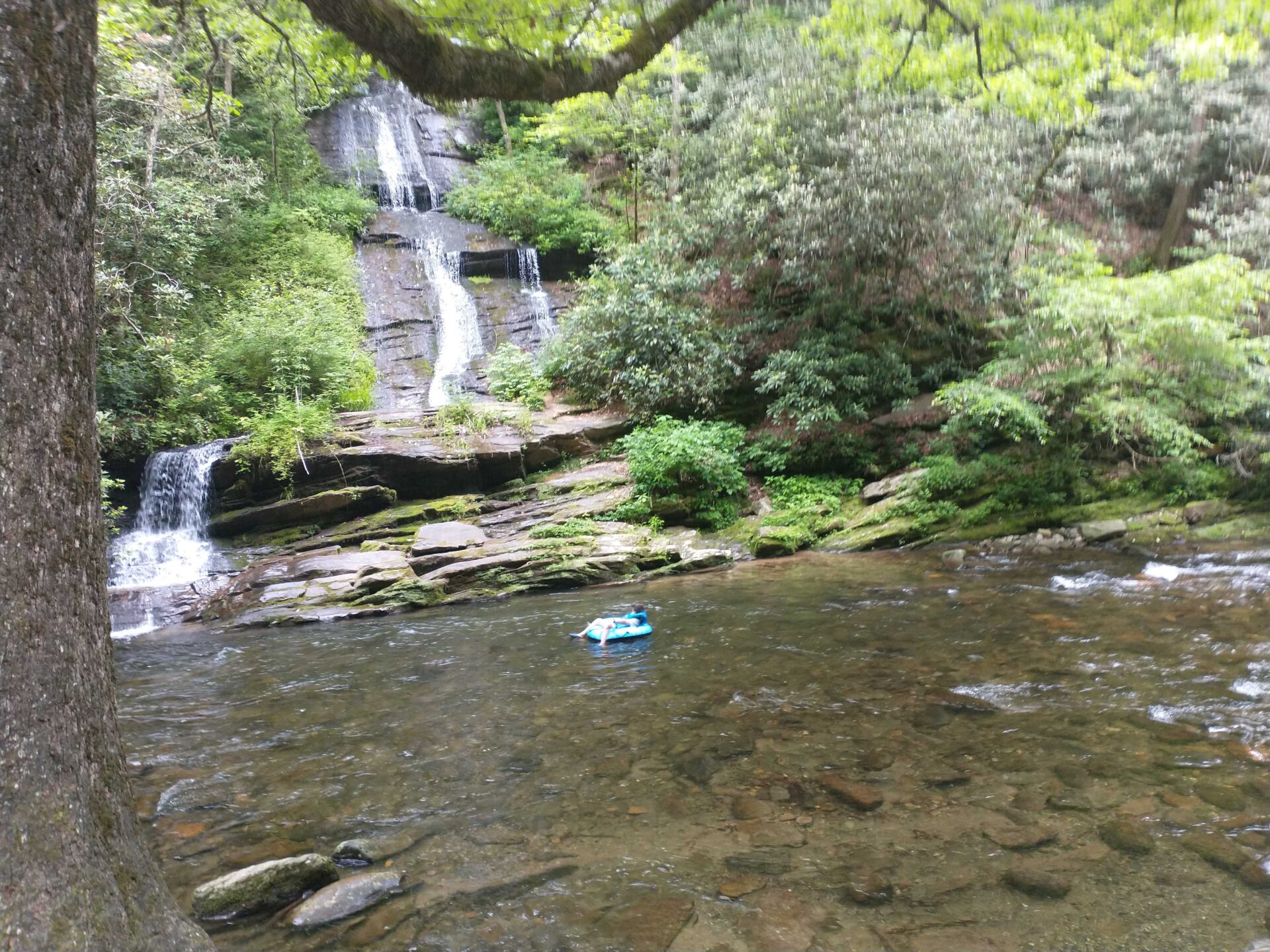 Tubing, Great Smoky Mtn. National Park, May 2025