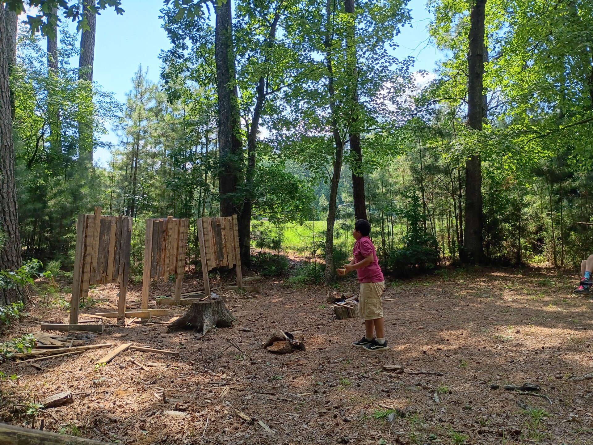 Ax throwing, Summer Camp - July 2025